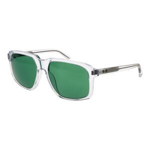 Web Transparent Plastic Men's Sunglasses